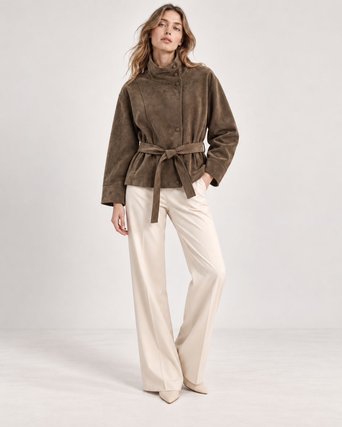 Larevi Belted Jacket