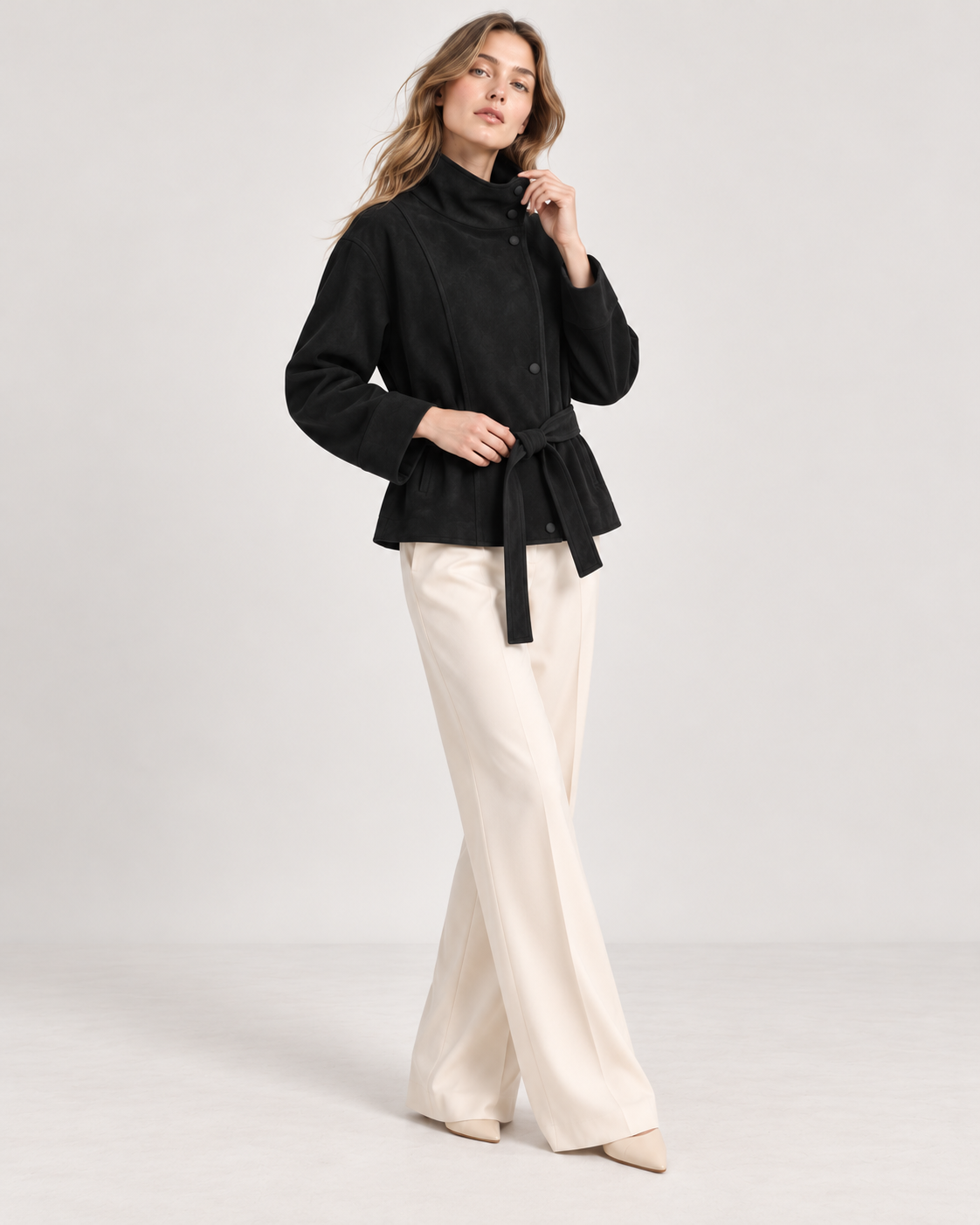 Larevi Belted Jacket