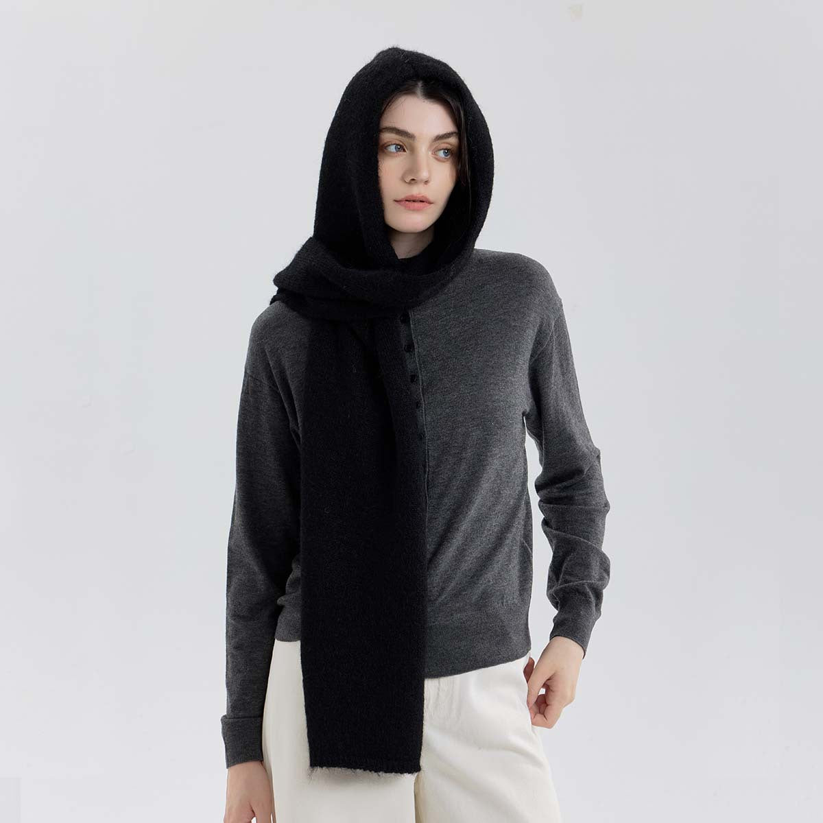 Larevi Hooded Scarf
