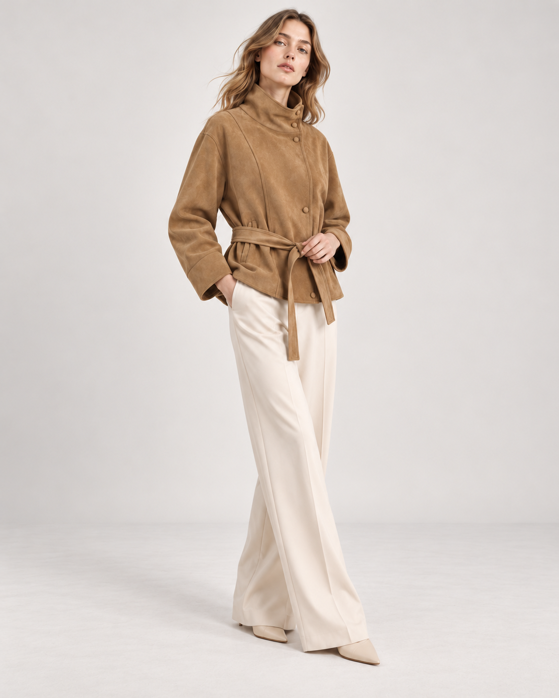 Larevi Belted Jacket